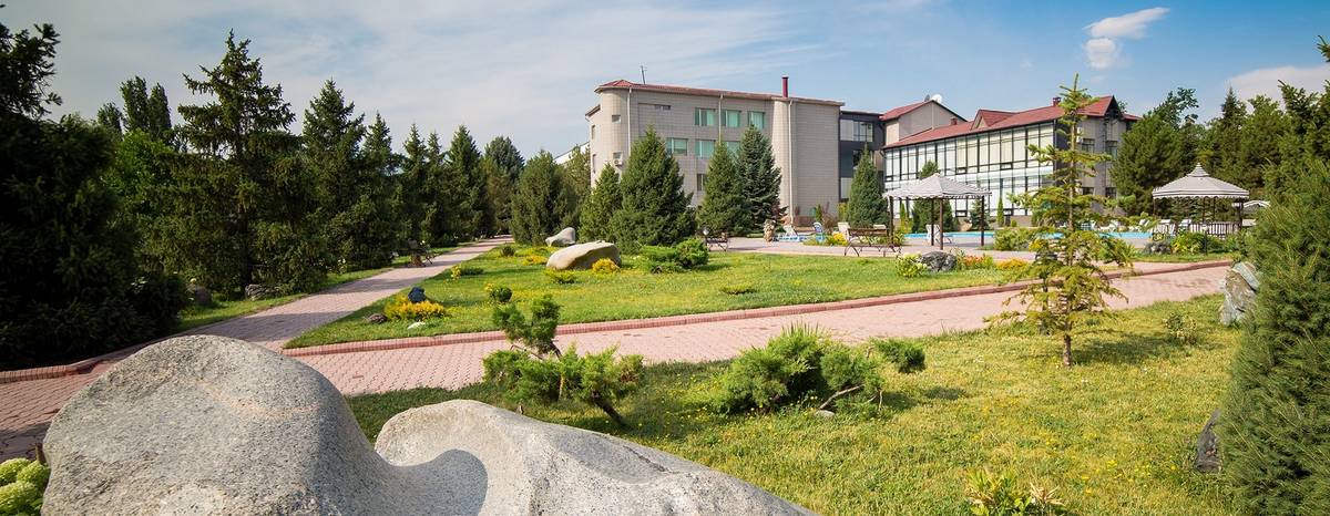 Recreational area at Nazaraliev Medical Centre